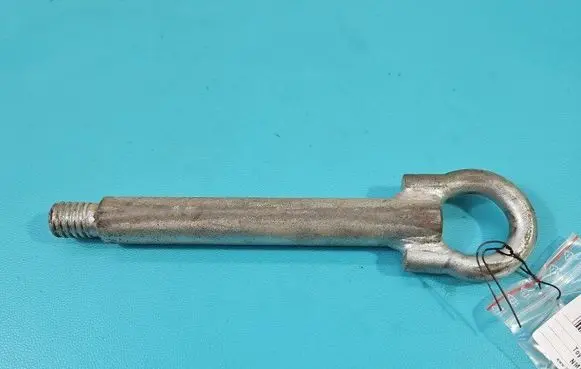 Towing hook eye