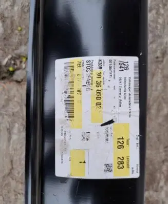 Volkswagen Transporter - Caravelle T6 Front bumper cross member 7E0807109D