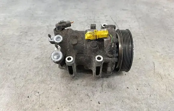 Peugeot 407 Air conditioning (A/C) compressor (pump) 9660555380