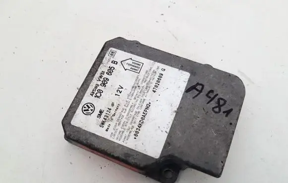 Volkswagen PASSAT B5.5 Airbag control unit/module 1c0909605b 5wk43124
