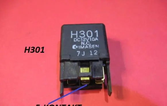 Mazda 626 Other relay H301