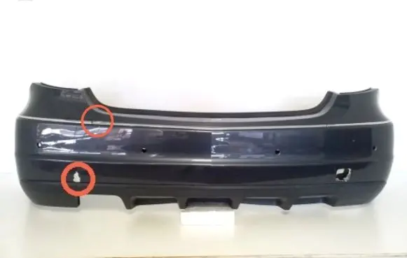 Mercedes-Benz CLC CL203 Rear bumper