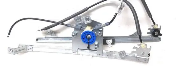 Ford B-MAX Front door window regulator with motor AL010789