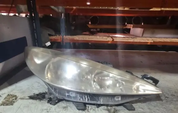Peugeot 207 Headlight/headlamp 9649986180