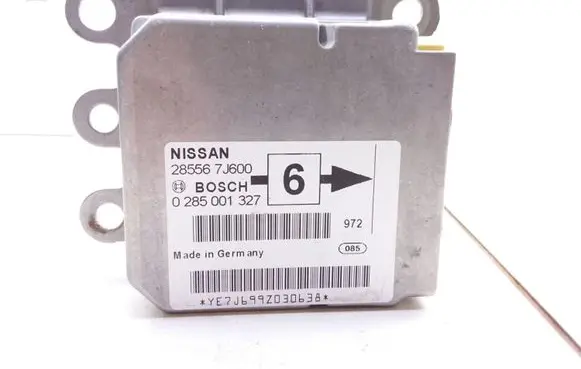 Nissan Primera Airbag control unit/module 285567J600 0285001327