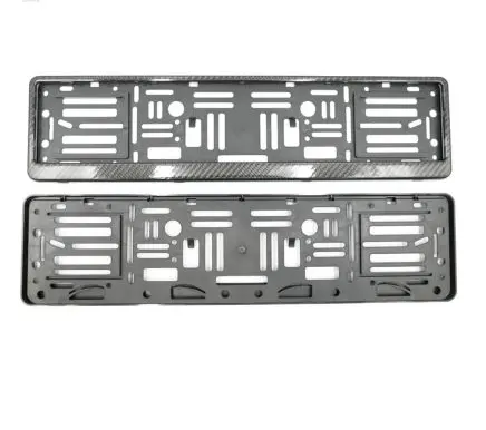 Audi A4 S4 B9 Number Plate Surrounds Holder Frame 