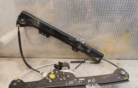BMW 5 E60 E61 Front door window regulator with motor 7184384