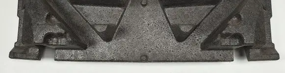 Mercedes-Benz E W212 Front bumper foam support bar A2128851837