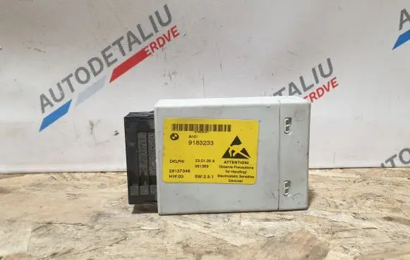 BMW 5 E60 E61 Center console control module 9183233 61319183233
