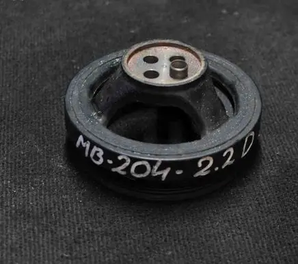 Mercedes-Benz C W204 Crankshaft pulley A6510300803