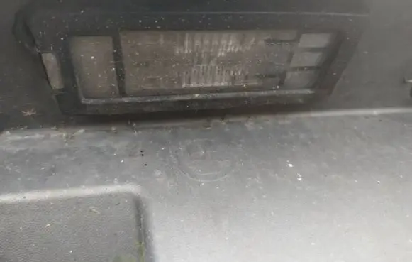 Renault Scenic II - Grand scenic II Number plate light