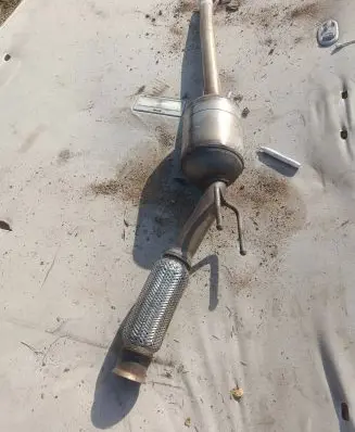 Peugeot 307 Muffler/silencer 2M420