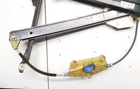 Sliding door window regulator with motor