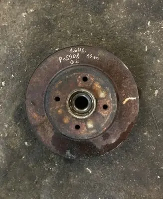Peugeot 5008 Rear brake disc