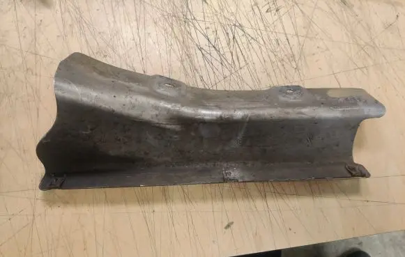 Heat shield in engine bay