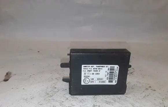 Toyota Yaris Immobiliser reader (aerial) VP6BFF10849 NOTCODE