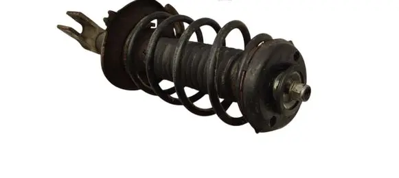 Citroen C4 II Front shock absorber with coil spring