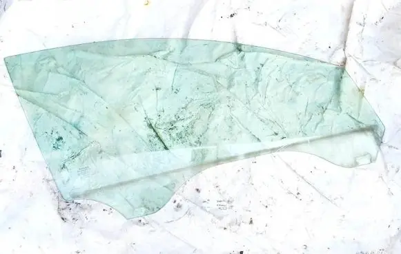 Front door window glass four-door