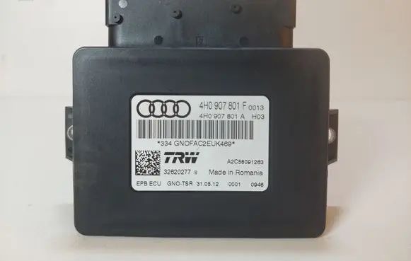 Audi A7 S7 4G Hand brake control module 4H0907801F