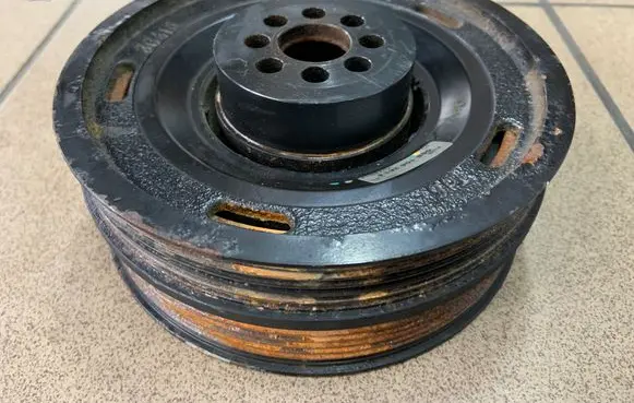 Audi A6 S6 C7 4G Crankshaft pulley 06E105251F