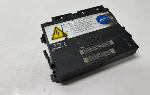 Mercedes-Benz S W221 Other control units/modules 2218705085
