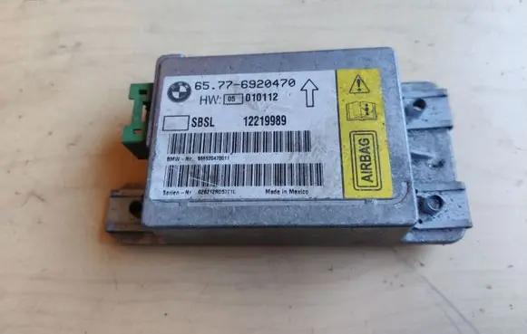 BMW 7 E65 E66 Airbag control unit/module 65776920470