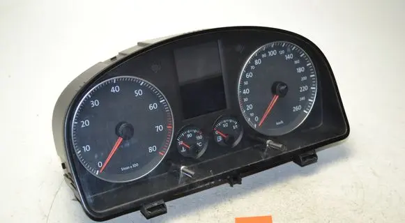 Volkswagen Touran I Speedometer (instrument cluster) 1T0920864