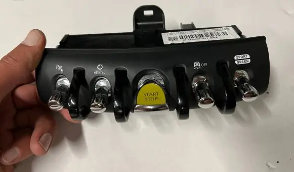 Mini Clubman F54 Engine start stop button switch 6838213