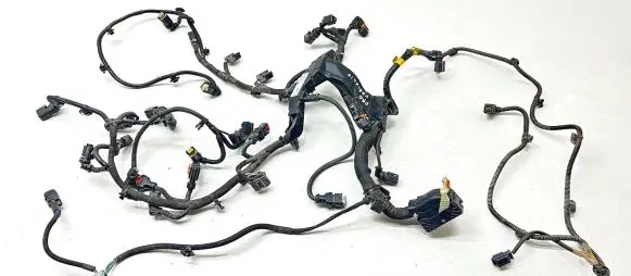Engine installation wiring loom