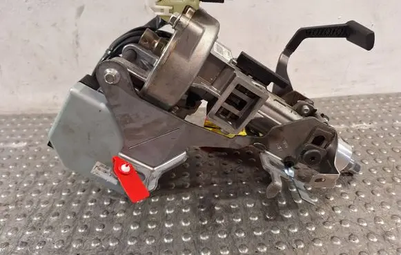Steering wheel axle