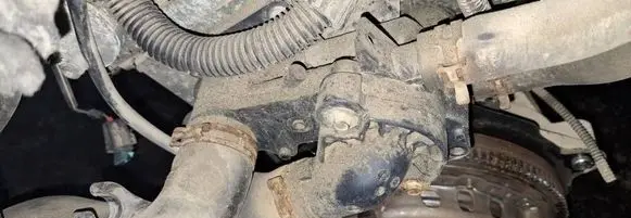 Volkswagen Polo IV 9N3 Engine coolant pipe/hose