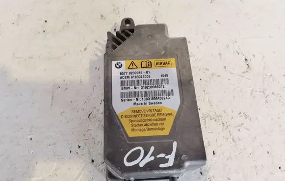 BMW 5 F10 F11 Airbag control unit/module 6577923998501 618307400E 319239985012