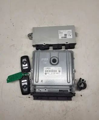 BMW 5 F10 F11 Engine ECU kit and lock set 8578082 9339272 030381747