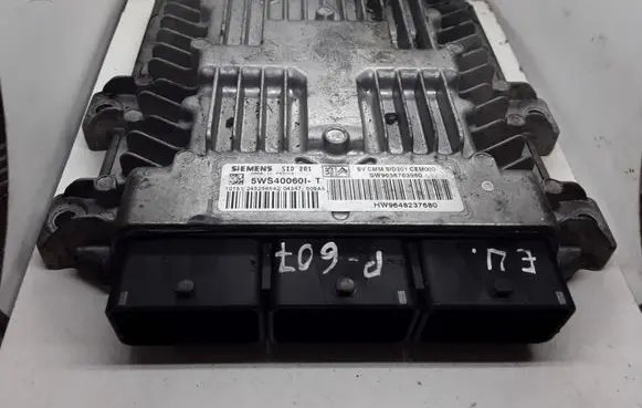 Peugeot 607 Engine control unit/module SW9658763980 HW9648237680 5WS40060IT