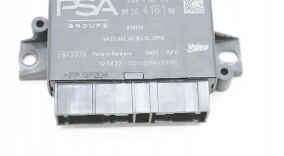 Peugeot 308 Parking PDC control unit/module 9850416180