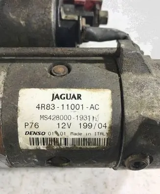 Jaguar S-Type Starter motor 4R8311001AC MS4280001931