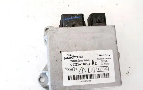 Jaguar XF Airbag control unit/module 9x2314d374ac 9x23-14d374-ac