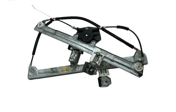 Front door window regulator with motor