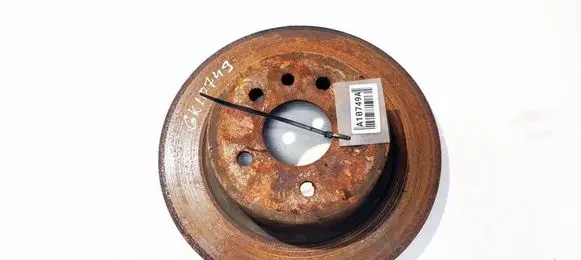 Saab 9-5 Rear brake disc neventiliuojamas