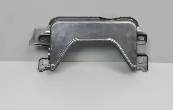 Engine bonnet/hood lock trim molding