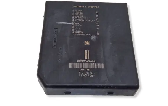 Nissan Qashqai Fuse module 284B74BA0A 521501F08 2080158514