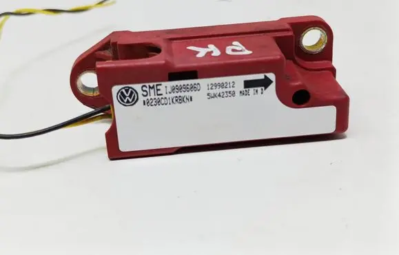 Airbag deployment crash/impact sensor