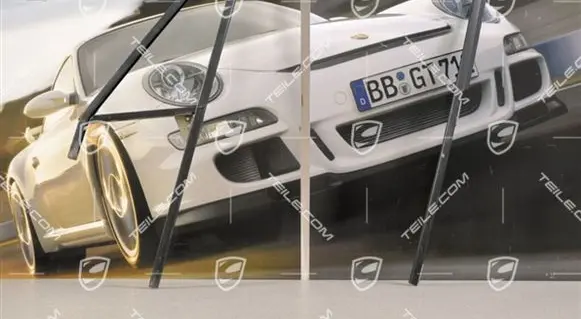 Porsche 911 964 Front door coupe window/glass frame 9115420290270K