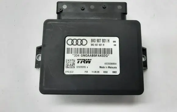 Audi Q7 4L Rear brake EMF control unit/module 8K0907801H