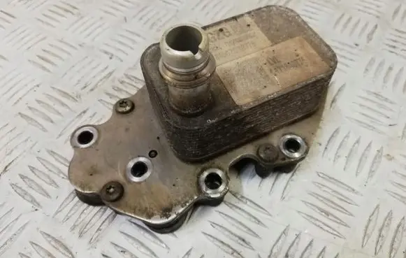 Engine oil radiator