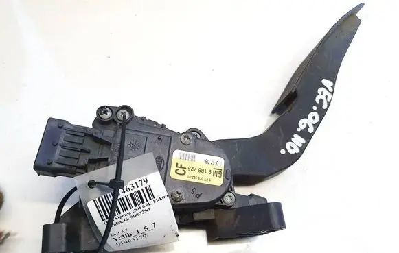 Opel Signum Accelerator throttle pedal 9186725cf 6pv008322-01