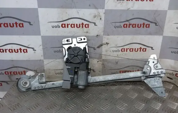 Peugeot 307 Rear door window regulator with motor 9638487280 116329