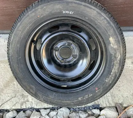 Citroen C3 R15 spare wheel 