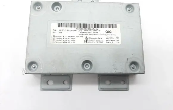Mercedes-Benz E W212 GPS navigation control unit/module A1729009302