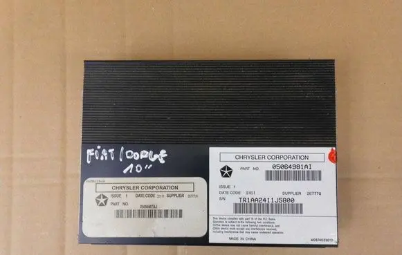 Dodge Journey Sound amplifier 05064981AI 05064947AJ